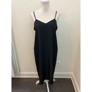 Black Slip Dress Size Large